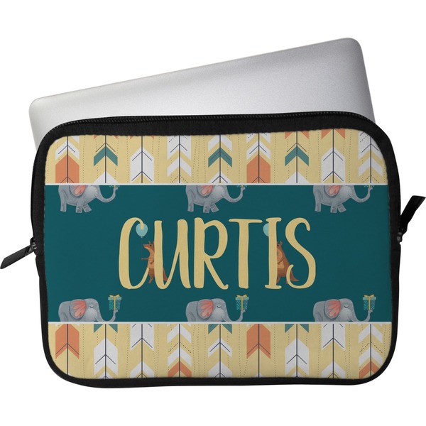 Custom Animal Friend Birthday Laptop Sleeve / Case (Personalized)