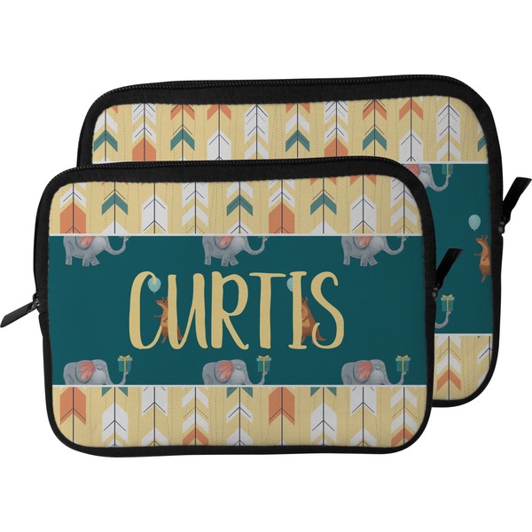 Animal Friend Birthday Laptop Sleeve (Size Comparison)