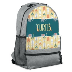Animal Friend Birthday Backpack - Grey (Personalized)