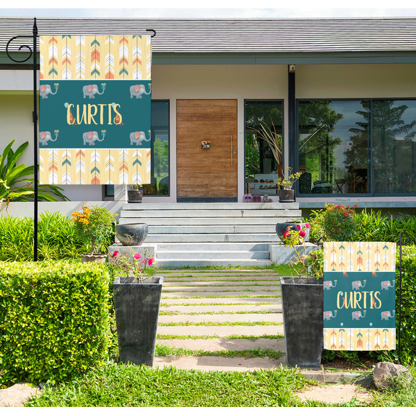 Animal Friend Birthday Large Garden Flag - LIFESTYLE