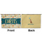 Animal Friend Birthday Large Zipper Pouch Approval (Front and Back)