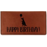 Animal Friend Birthday Leatherette Checkbook Holder (Personalized)