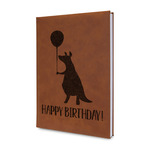 Animal Friend Birthday Leather Sketchbook - Small - Single Sided (Personalized)