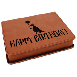 Animal Friend Birthday Leatherette 4-Piece Wine Tool Set (Personalized)