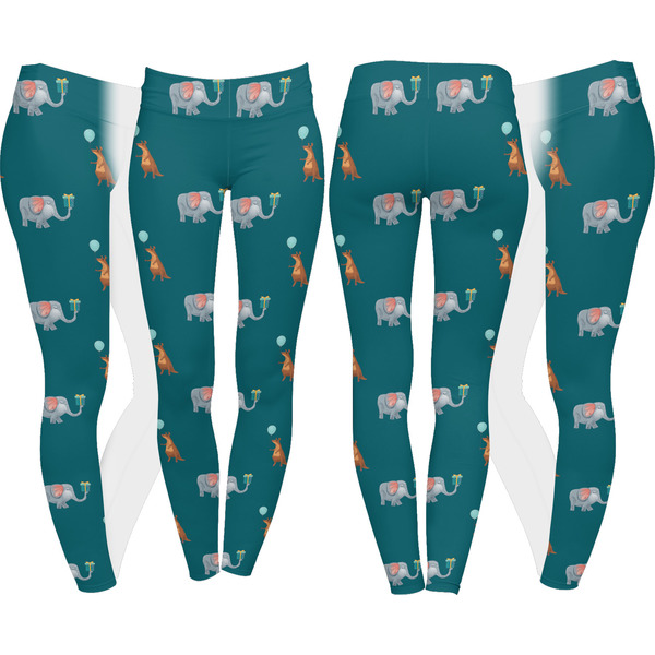 Animal Friend Birthday Leggings Turn Around - Apvl