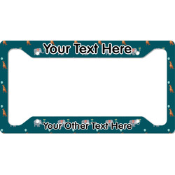 Animal Friend Birthday License Plate Frame - Style A (Personalized)