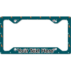 Animal Friend Birthday License Plate Frame - Style C (Personalized)