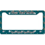 Animal Friend Birthday License Plate Frame - Style B (Personalized)
