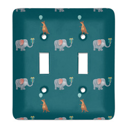 Animal Friend Birthday Light Switch Cover (2 Toggle Plate)