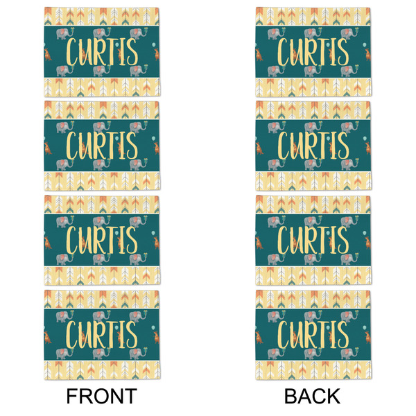 Animal Friend Birthday Linen Placemat - APPROVAL Set of 4 (double sided)