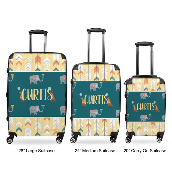 Animal Friend Birthday Luggage Bags all sizes - With Handle