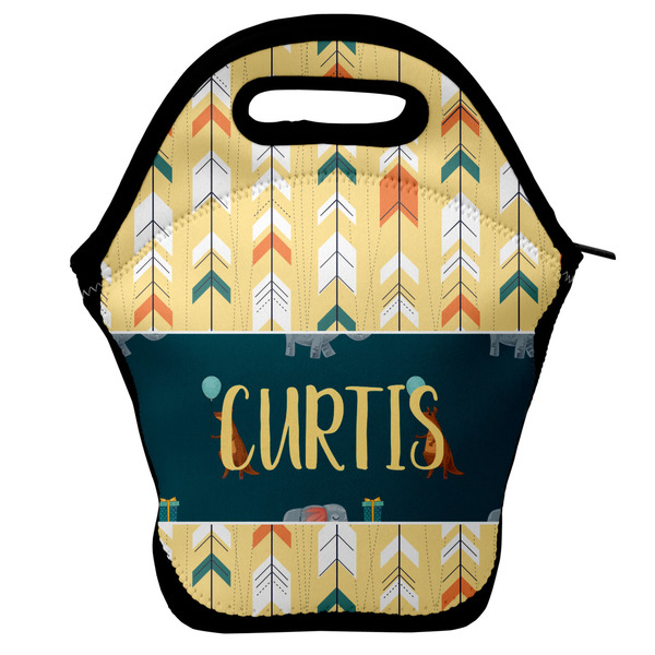 Custom Animal Friend Birthday Lunch Bag w/ Name or Text