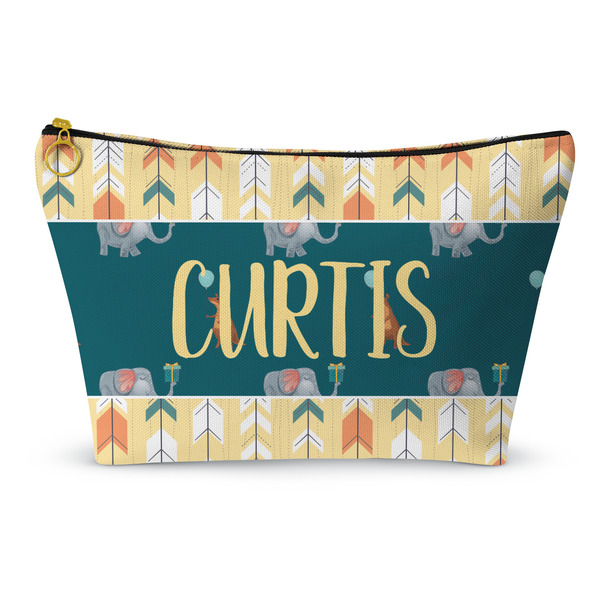 Custom Animal Friend Birthday Makeup Bag - Small - 8.5"x4.5" (Personalized)