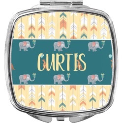 Animal Friend Birthday Compact Makeup Mirror (Personalized)