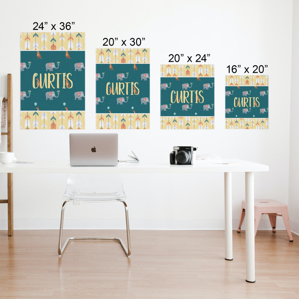 Animal Friend Birthday Matte Poster - Sizes