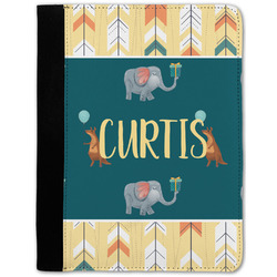 Animal Friend Birthday Notebook Padfolio w/ Name or Text