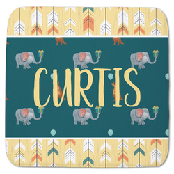 Animal Friend Birthday Memory Foam Bath Mat - 48"x48" (Personalized)