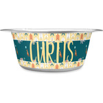 Animal Friend Birthday Stainless Steel Dog Bowl - Small (Personalized)