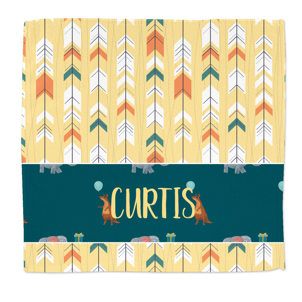 Custom Animal Friend Birthday Microfiber Dish Rag (Personalized)