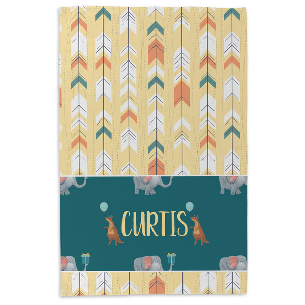 Animal Friend Birthday Microfiber Dish Towel - APPROVAL