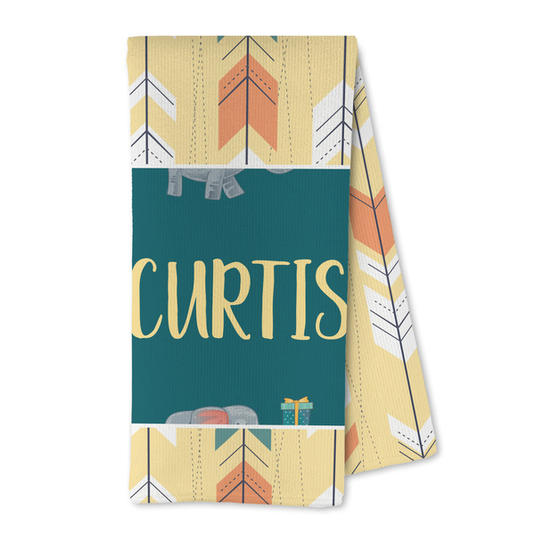 Custom Animal Friend Birthday Kitchen Towel - Microfiber (Personalized)