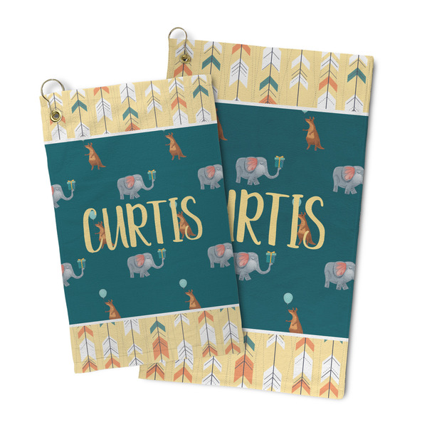 Animal Friend Birthday Microfiber Golf Towel - PARENT/MAIN