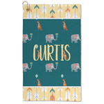 Animal Friend Birthday Microfiber Golf Towel (Personalized)