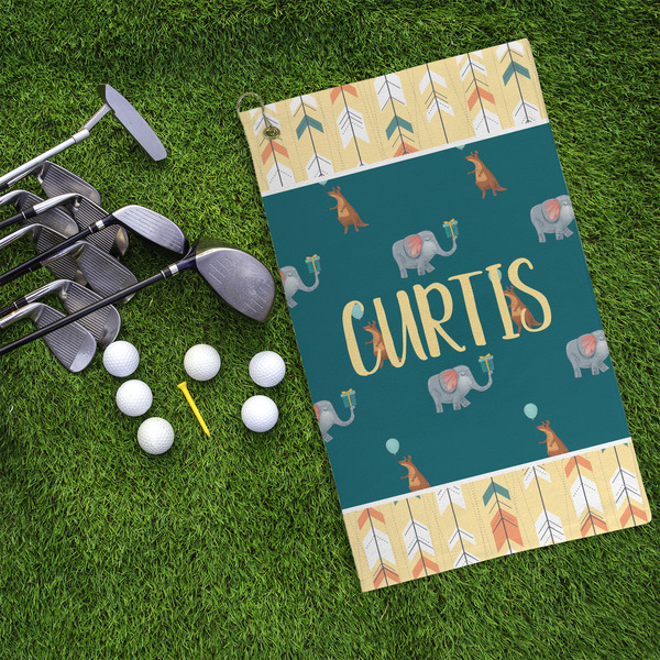Animal Friend Birthday Microfiber Golf Towels - LIFESTYLE