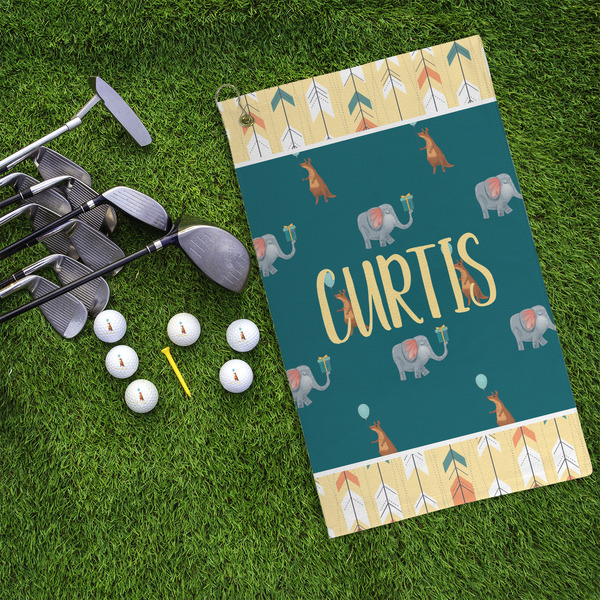 Animal Friend Birthday Microfiber Golf Towels - LIFESTYLE