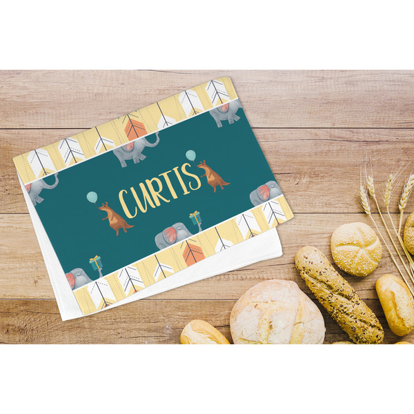 Animal Friend Birthday Microfiber Kitchen Towel - LIFESTYLE