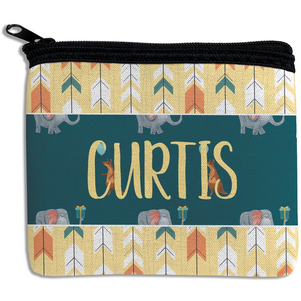 Custom Animal Friend Birthday Rectangular Coin Purse (Personalized)