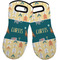 Animal Friend Birthday Neoprene Oven Mitts - Set of 2 w/ Name or Text
