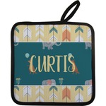 Animal Friend Birthday Pot Holder w/ Name or Text