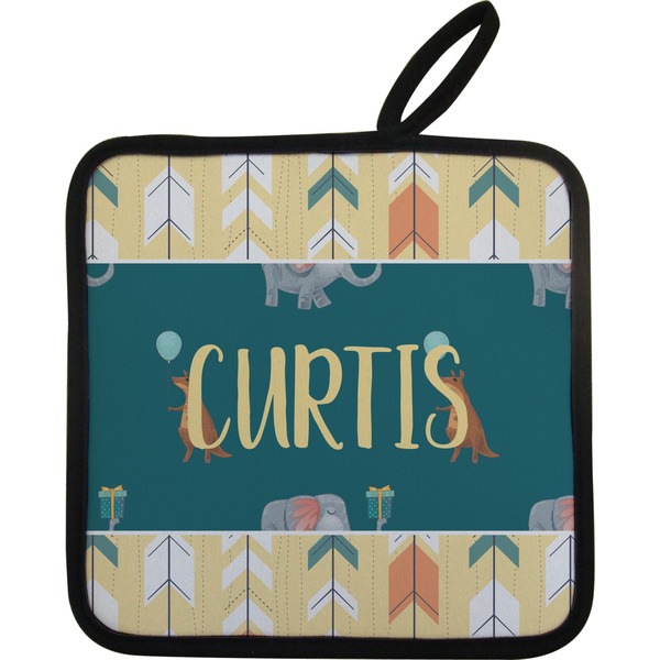 Animal Friend Birthday Neoprene Pot Holder