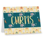 Animal Friend Birthday Note cards (Personalized)