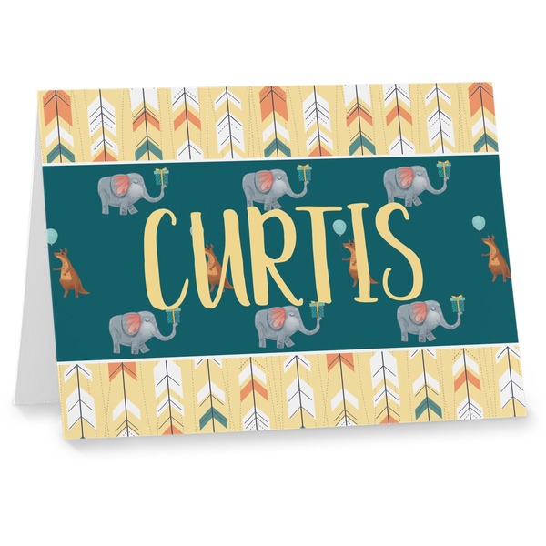 Custom Animal Friend Birthday Note cards (Personalized)