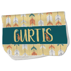 Animal Friend Birthday Burp Cloth - Fleece w/ Name or Text