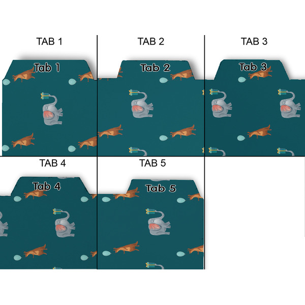 Animal Friend Birthday Page Dividers - Set of 5 - Approval