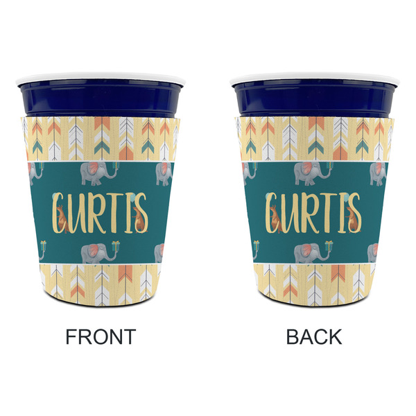 Animal Friend Birthday Party Cup Sleeves - without bottom - Approval