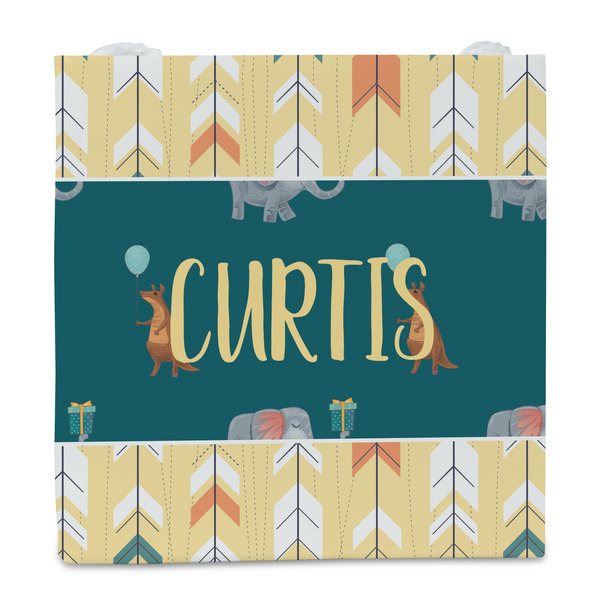 Animal Friend Birthday Party Favor Gift Bag - Matte - Front