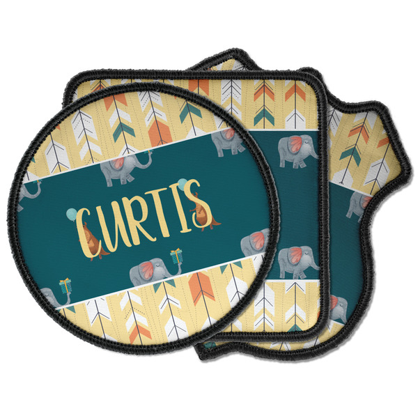 Custom Animal Friend Birthday Iron on Patches (Personalized)