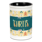 Animal Friend Birthday Ceramic Pencil Holders - Black