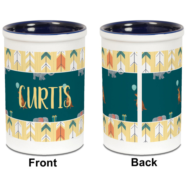 Animal Friend Birthday Pencil Holder - Blue - approval