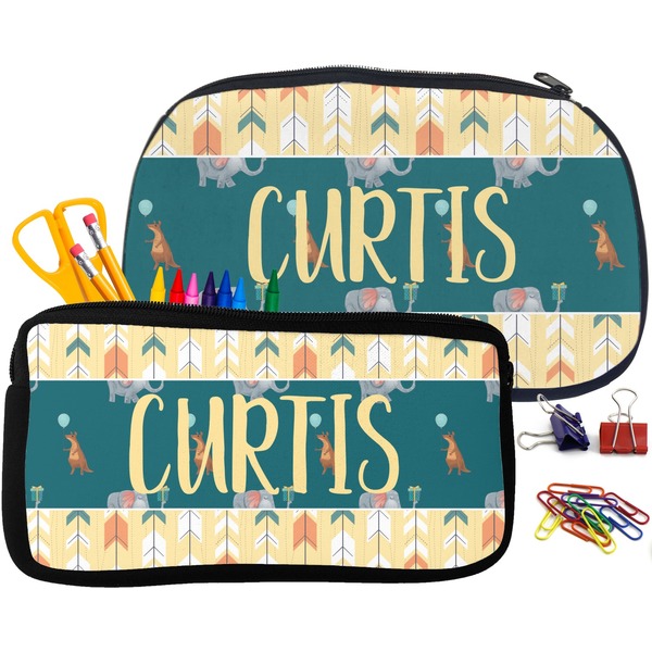 Animal Friend Birthday Pencil / School Supplies Bags Small and Medium