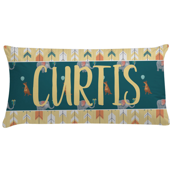 Custom Animal Friend Birthday Pillow Case - King (Personalized)