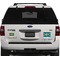 Animal Friend Birthday Personalized Square Car Magnets on Ford Explorer