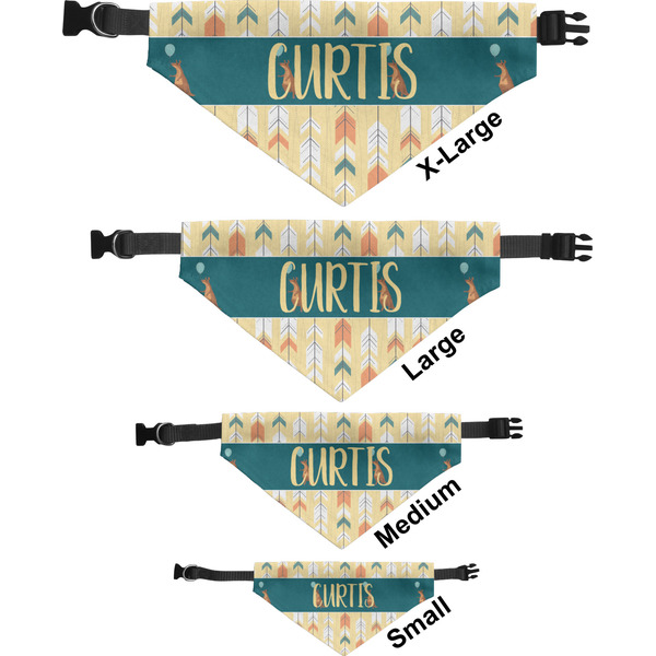 Animal Friend Birthday Pet Bandana Sizes