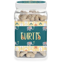 Animal Friend Birthday Dog Treat Jar (Personalized)