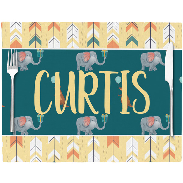 Animal Friend Birthday Placemat with Props