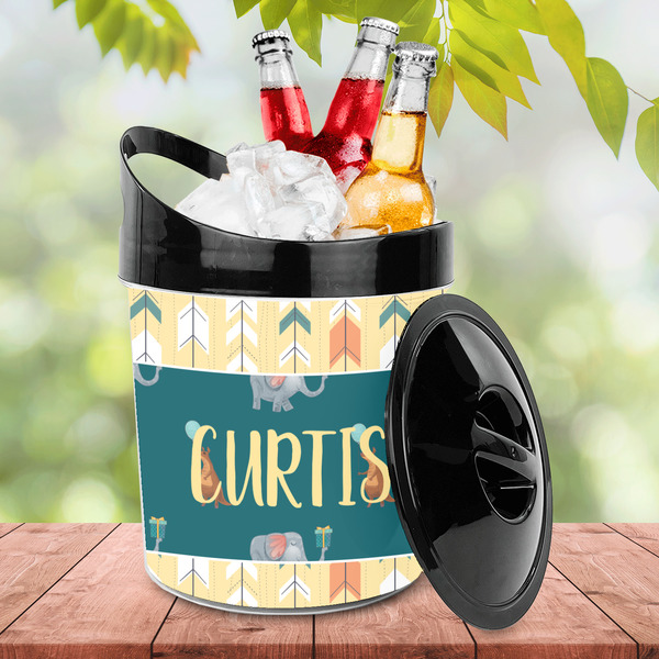 Animal Friend Birthday Plastic Ice Bucket - LIFESTYLE